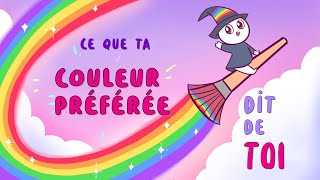 Ce que ta COULEUR préférée dit de toi [upl. by Colas]