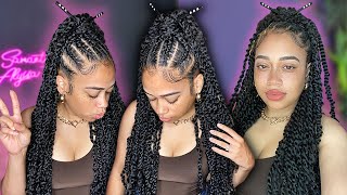 Wedding hairstyle How to do half up half down hairstyle [upl. by Ydnirb]