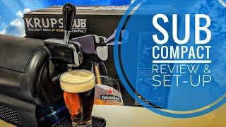 The SUB Compact Beer tap  REVIEW Unboxing Demo [upl. by Vasquez]