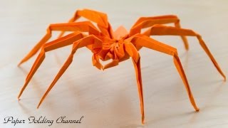 Kirikomi Origami Spider [upl. by Ellerihs]