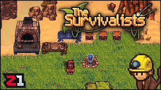 Survival Base Building and AUTOMATION by Monkeys The Survivalist Ep1  Z1 Gaming [upl. by Schatz]