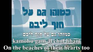 Hachol Yizkor The Sand Will Remember Chava Alberstein EnglishHebrew Subs החול יזכור חווה אלברשטיין [upl. by Devine]