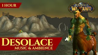 Vanilla Desolace  Music amp Ambience 1 hour 4K World of Warcraft Classic [upl. by Annocahs384]