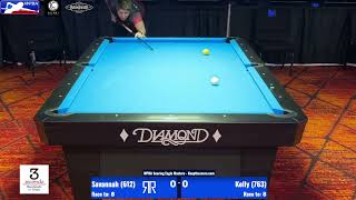 WPBA Soaring Eagle Masters  Savannah Easton vs Kelly Fisher [upl. by Melly]