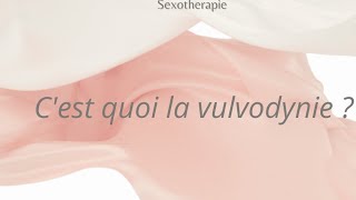 Je vous parle de la vulvodynie aujourdhui [upl. by Kcirdez]