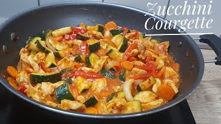 Easy Zucchini Recipe  Amazing Courgette Recipe for family [upl. by Sine]