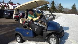 Funny Golf Movie A Lesson in Winter Golfing [upl. by Ramgad]