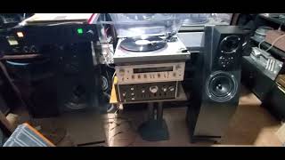 TECHNICS SL150 HIEND YAMAHA C6  PERREAUX 2150 POWER SPEAKERS VIFAAUDAX HIEND MUSIC  MALVAHO [upl. by Goldie352]