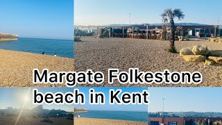 Margate Folkestone beach in Kent [upl. by Rawna586]