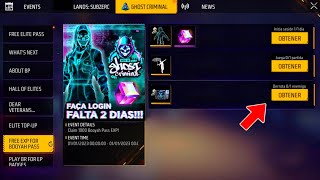 Así Llega el Nuevo Evento Criminal Espectro con Regalitos Que Llega Está Semana a Free Fire Latam 🎁 [upl. by Attenwad983]