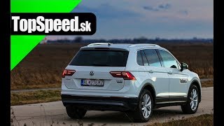 Test Volkswagen Tiguan II 20 TDI 4Motion DSG7  Maroš ČABÁK TOPSPEEDsk [upl. by Dorran]