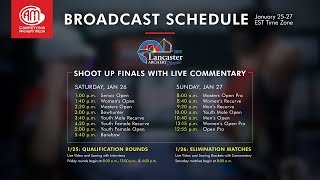 2019 Lancaster Archery Classic  8am and 12pm Qualification Lines [upl. by Yenetruoc]