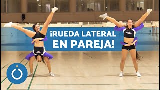 ACROBACIAS para HACER en PAREJA Nivel INTERMEDIO 🔝 Cómo Hacer la Rueda Entre Dos [upl. by Gitlow]