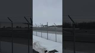 Very Windy Planespotting China Southern 777 Landing at Anchorage Alaska Airport [upl. by Labinnah662]