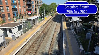 Greenford Branch  29th July 2024 [upl. by Siubhan]