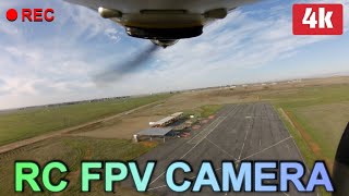 FPV RC Camera view carbon cub S Mather Field Modeling CLub [upl. by Yobybab]