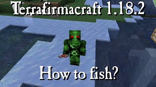 Terrafirmacraft 1182 Terrafirmadoll S3  049  How to fish [upl. by Adnanref]