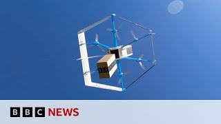 How does Amazon drone delivery work  BBC News [upl. by Orville]