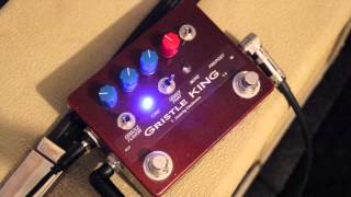 Gristle King V3 by T Jauernig Overdrive Demo with Les Paul [upl. by Niwde379]