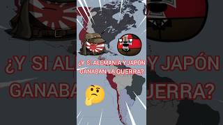 ALEMANIA Y JAPÓN EL HOMBRE EN EL CASTILLO paises countryballs historia guerra mapa [upl. by Shakti140]