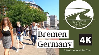 Bremen Walking Tour 2021 🇩🇪 Germany [upl. by Thinia741]