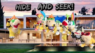 Koopalings play Hide and Seek  MarioPlushMaster [upl. by Egreog629]