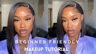 My Everyday “NATURAL SOFT GLAM” MAKEUP ROUTINE under 20 MINUTES very detailed WOC  2023 [upl. by Karisa]