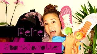 Sportbekleidung Haul  Outfits Schuhe Handschuhe Hosen Sport BH Nike Free [upl. by Noni744]