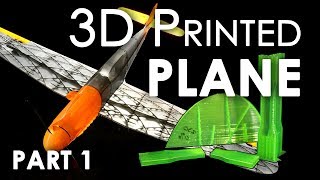 3D printed AIRPLANE  Messerschmitt Bf 109  PART 1  Tuning print settings [upl. by Margreta]