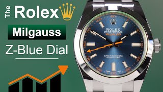 Rolex Milgauss Z Blue Review  Will it be Discontinued 116400GV [upl. by Dusza711]