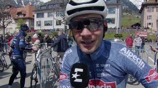 Gianni Vermeersch  Interview at the start  Stage 1  Tour de Romandie 2024 [upl. by Kilby]