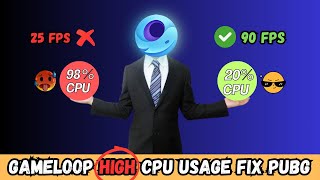 Gameloop 100 Cpu Usage Fix  100 To 20 Cpu Usage Gameloop [upl. by Walburga]