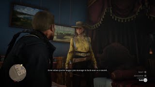 Sadie Adler and Arthur spend quality time together  Red Dead Redemption 2 [upl. by Aneerehs]