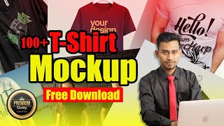 How to download Premium TShirt Design Mockup  কিভাবে টিশার্ট মকআপ ফ্রি ডাউনলোড করবো [upl. by Roselia]