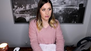 ASMR Receptionist Roleplay💕Office Phone Paper Sorting Writing Typing Softly Spoken [upl. by Blaire]