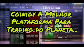 🔵B5TradER  Coinigy a Melhor Plataforma Trading Altcoins Bitcoin do Planeta [upl. by Pontias503]