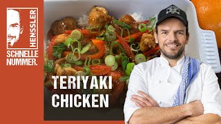 Schnelles Teriyaki Chicken Rezept von Steffen Henssler [upl. by Kym903]