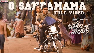 O Sandamama Full Video  BheemlaNayak Songs Pawan Kalyan Rana Trivikram  SaagarKChandraThamanS [upl. by Childers]