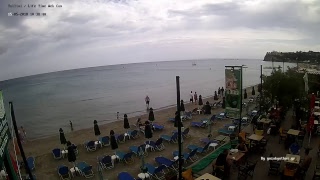 Tsilivi Beach 2 Live Webcam at Life Time Beach Bar [upl. by Anawit]