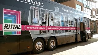 Rittals product demonstration bus visits Routeco Milton Keynes [upl. by Juetta]