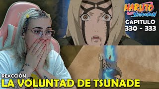 LA VOLUNTAD DE LOS KAGES  REACCION A NARUTO SHIPPUDEN POR PRIMERA VEZ 330  333 [upl. by Luapsemaj]