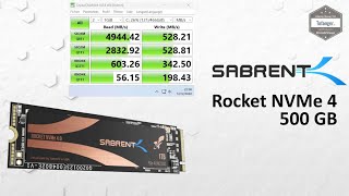 Sabrent SSD Rocket 500GB Nvme PCIe 4  SSD SABRENT Rocket500 2022 [upl. by Strephon]