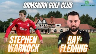 Golf Match One Armed Golfer vs Stephen Warnock [upl. by Naejamron]