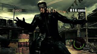 Resident Evil 5Bio hazard 5 boss Wesker mod mercenaries [upl. by Eittam823]