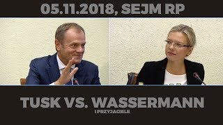 Tusk vs Wassermann i przyjaciele 5112018 Sejm RP BEST OF [upl. by Aniroc]