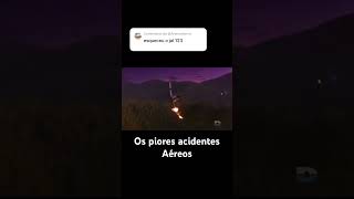 Os piores acidentes aéreos aviation aviação shorts [upl. by Anitselec]