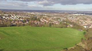 Phantom 3 Standard  Rocky side of Bury Hill Park Oldbury [upl. by Aimaj]