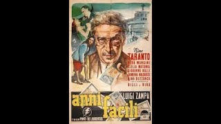 FILM INTROVABILE COMPLETO Anni facili 1953 di Luigi Zampa con Nino Taranto [upl. by Anneehs]