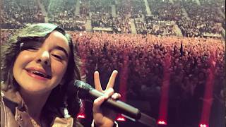 Inès chante pour la première partie du concert de Soprano à Bordeaux [upl. by Akel35]