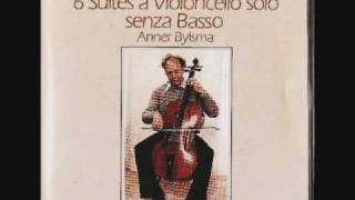 Anner Bylsma Bach Cello Suite 2 Gigue [upl. by Moffat]